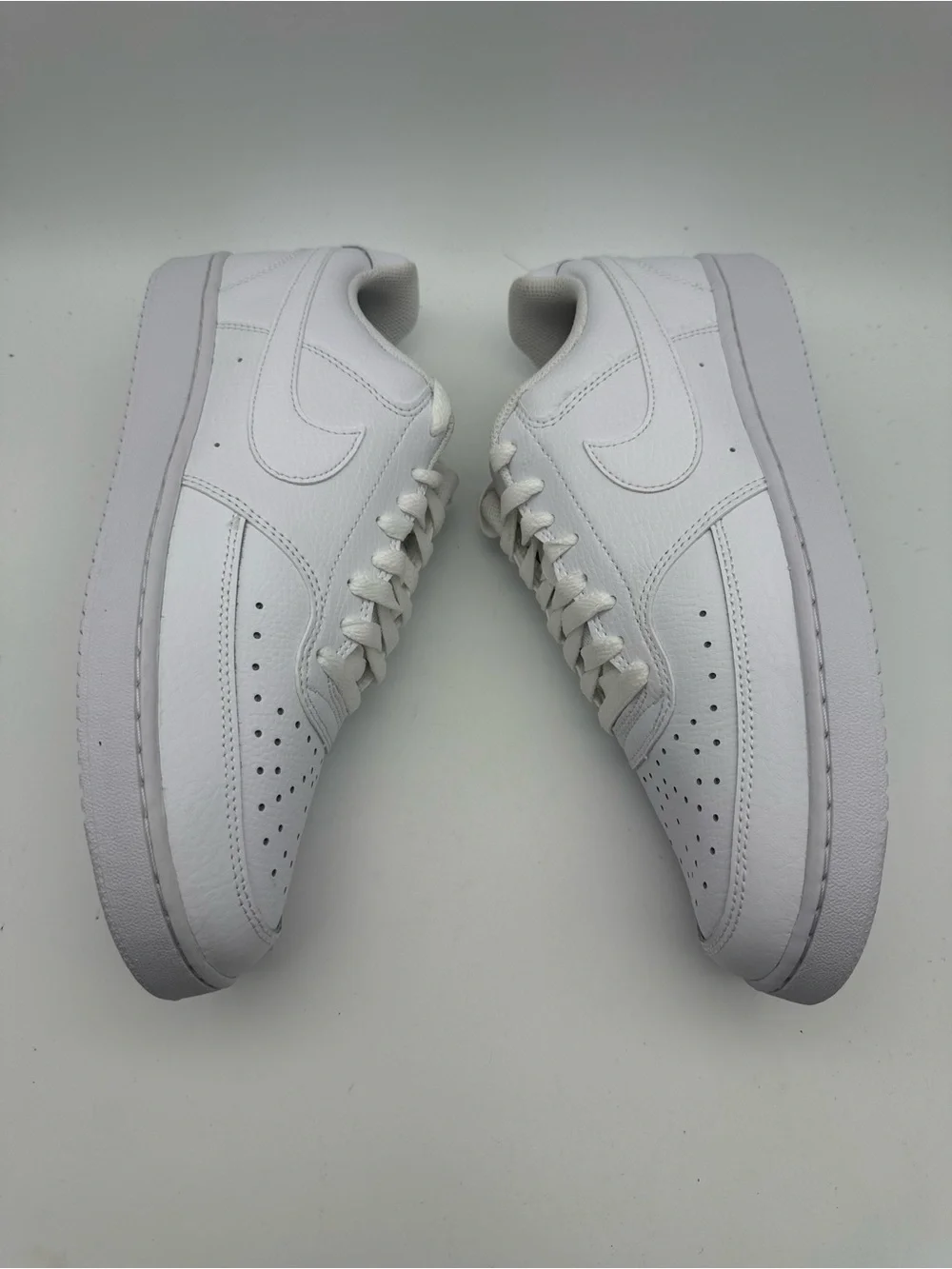 BRAND NEW Nike Court Vision Low Triple White US Men’s Sz 10 Style CD5463-100